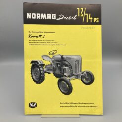 NORMAG Prospekt Kleinschlepper KORNETT I