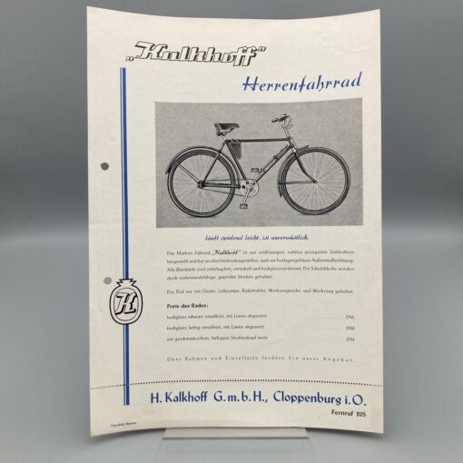 KALKHOFF Prospekt Herrenfahrrad