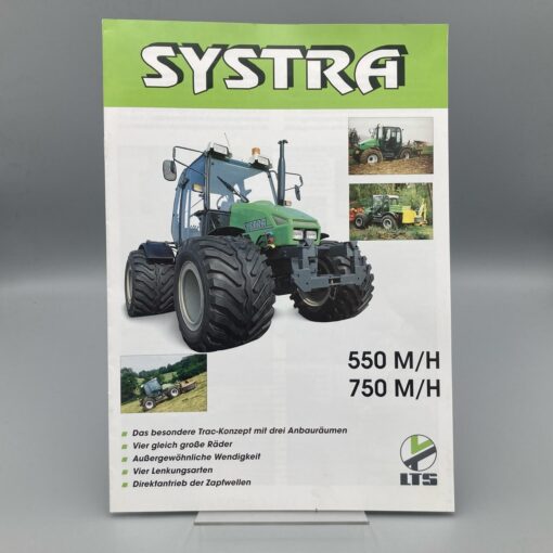 SYSTRA Prospekt Traktor 550/750 M/H