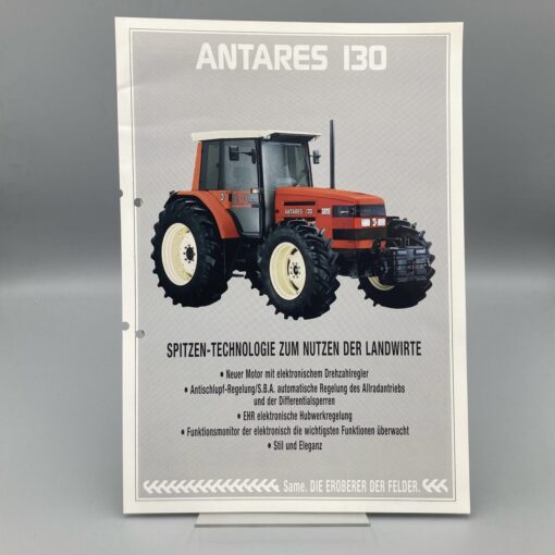 SAME Prospekt Schlepper ANTARES 130