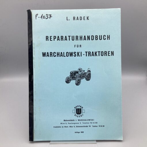 WARCHALOWSKI Reparaturhandbuch Traktoren