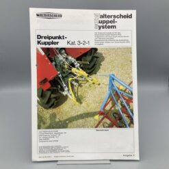 WALTERSCHEID Prospekt Dreipunkt-Kuppler
