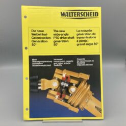 WALTERSCHEID Prospekt Weitwinkel-Gelenkwellen