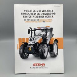 STEYR Prospekt Traktorprogramm für Kommunal, Landschaftspflege, Forst und Industrie