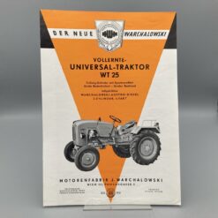 WARCHALOWSKI Prospekt Vollernte-Universal-Traktor WT25