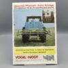 VOGEL & NOOT Prospekt Pflanzenschutz Comet-Kolbenmembran-Pumpe