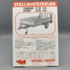 VOGEL & NOOT Prospekt Stallmiststreuer