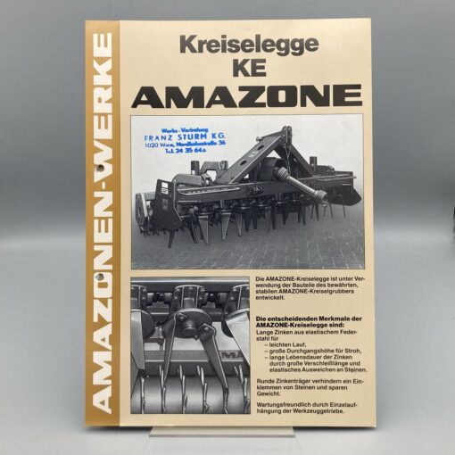 AMAZONE Prospekt Kreiselegge KE