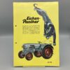 EICHER Prospekt Traktoren "Panther"