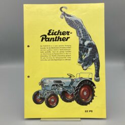 EICHER Prospekt Traktoren "Panther"