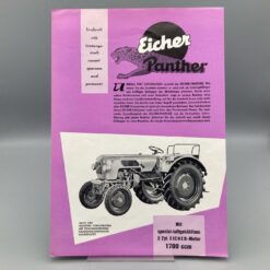 EICHER Prospekt Traktoren "Panther"