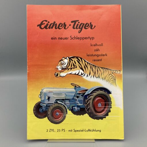 EICHER Prospekt Traktoren "Tiger"