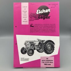 EICHER Prospekt Traktoren "Tiger"