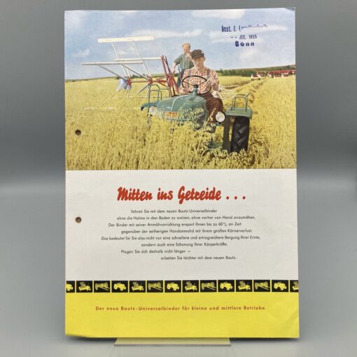 BAUTZ Prospekt Universalbinder