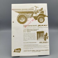 BAUTZ Prospekt Autoschütter 2000
