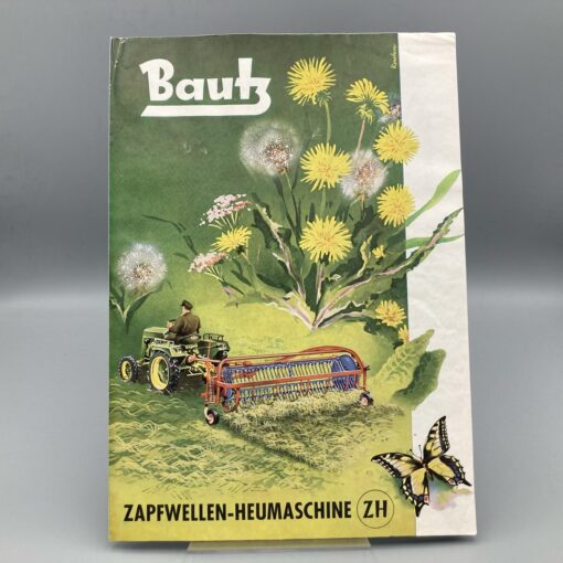 BAUTZ Prospekt Zapfwellen-Heumaschine ZH