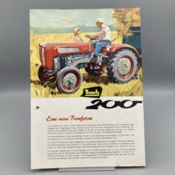 BAUTZ Prospekt Schlepper 200