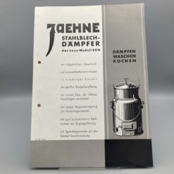 JAEHNE Prospekt Stahlblech-Dämpfer