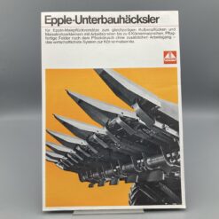 EPPLE-BUXBAUM Prospekt Unterbauhäcksler