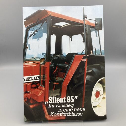 IHC International Prospekt Schlepper-Kabine Silent 85