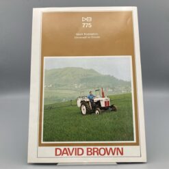 DAVID BROWN Prospekt Traktoren DB 775