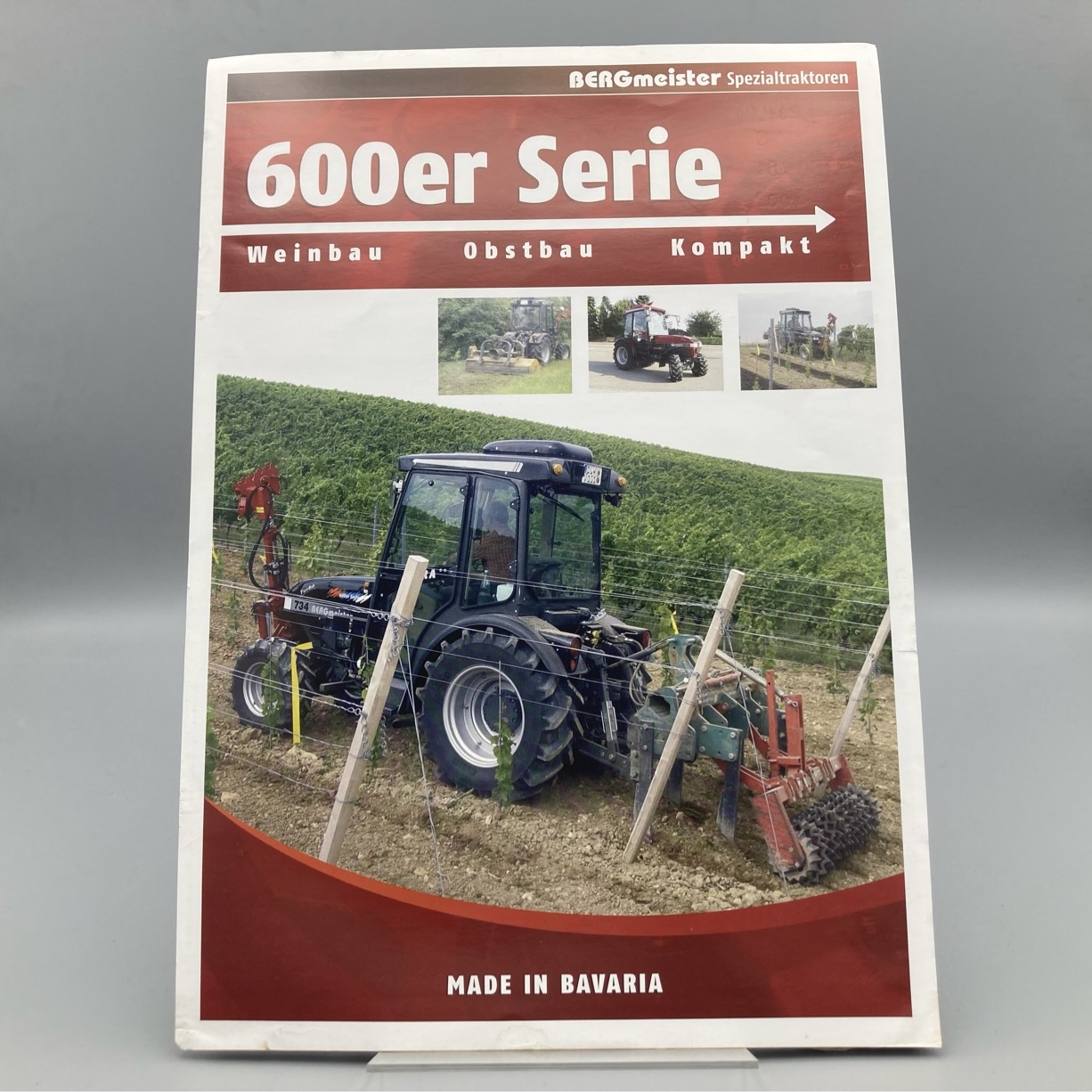 BERGMEISTER Prospekt Spezialtraktoren 600er Serie