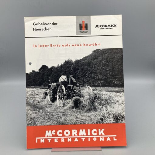 McCormick IHC Prospekt Gabelwender/Heurechen