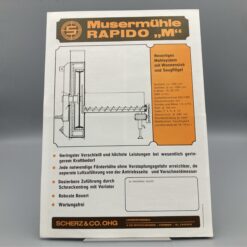 SCHERZ Prospekt Hochleistungsmühle "RAPIDO S"