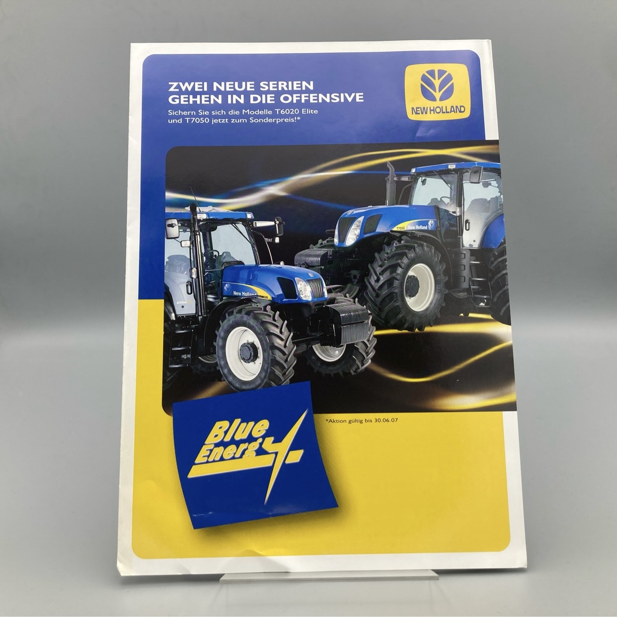 NEW HOLLAND Prospekt Traktoren "Blue Energy"