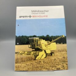 Sperry NEW HOLLAND Prospekt Mähdrescher Clayson 1540