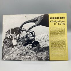 EICHER Prospekt Schlepper Königstiger 2 52PS