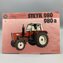STEYR Prospekt Traktor 980/980a