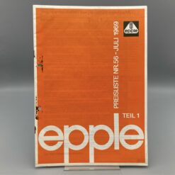 EPPLE Preisliste Nr. 56, 06/1969