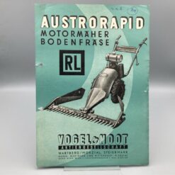 VOGEL & NOOT Prospekt AUSTRO-RAPID Motormäher/Bodenfräse