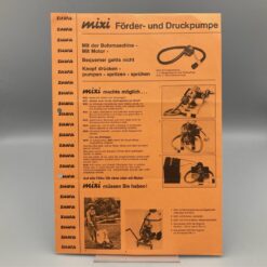 ZUWA Prospekt Förder- und Druckpumpe "mixi"