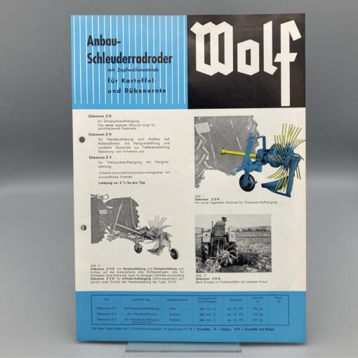 WOLF Prospekt Anbau-Schleuderradroder