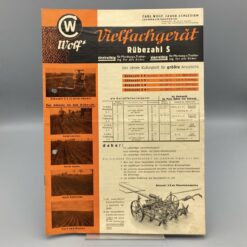 WOLF/JAUER Prospekt Vielfachgerät