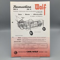 WOLF Prospekt Heumaschine