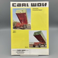 WOLF Prospekt Zweiachs-Dreiseitenkipper