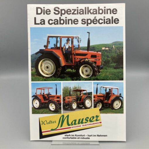 MAUSER Prospekt Spezialkabine