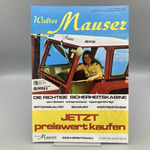MAUSER Prospekt Sicherheitskabinen CAB-404-SG, CAB-505