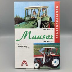 MAUSER Prospekt Traktorkabinen CAB 404/505