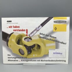WALTERSCHEID Prospekt Kreuzgarnituren mit Büchsenbodenschmierung