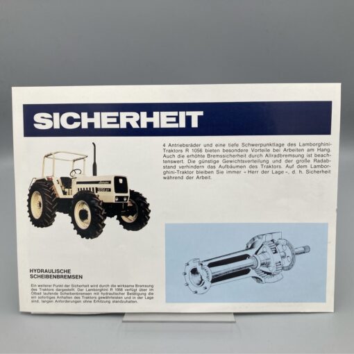 LAMBORGHINI Prospekt Traktor R1056