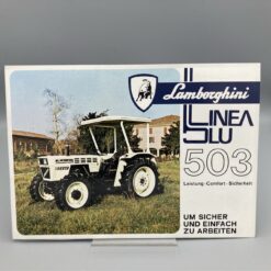 LAMBORGHINI Prospekt Traktor 503 "linea blu"