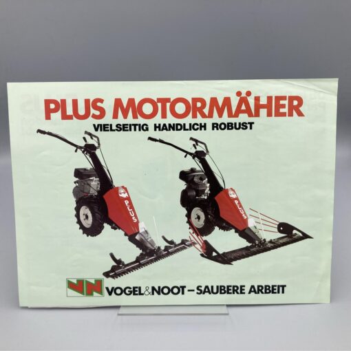 VOGEL & NOOT Prospekt Plus Motormäher