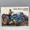 EICHER Prospekt Schlepper Mammut 60PS Allrad