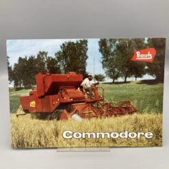 BAUTZ Prospekt Mähdrescher COMMODORE