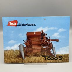 BAUTZ Prospekt Mähdrescher T600S