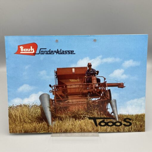 BAUTZ Prospekt Mähdrescher T600S